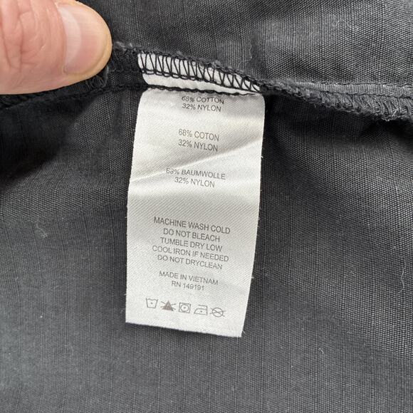 Topo Designs Field Jacket Men Medium Black Snap Button Utility Chore Outdoors - Picture 13 of 16